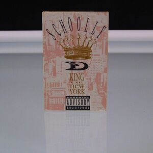 Schoolly D King Of New York 1990 Hip Hop Cassette